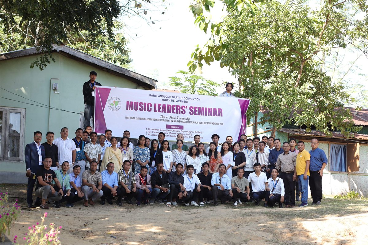 Participants at the Music Leadership Seminar in Manja
